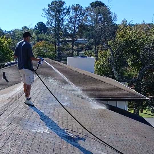 Roof Cleaning Service